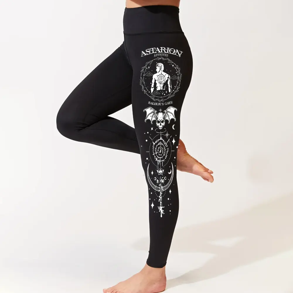 Baldurs Gate 3 Astarion Legging, Astarion Legging , Gamer Gift Legging, Astarion Rogue Legging , Video Game Legging , Astarion Vamp Legging, BG3 Merch Legging