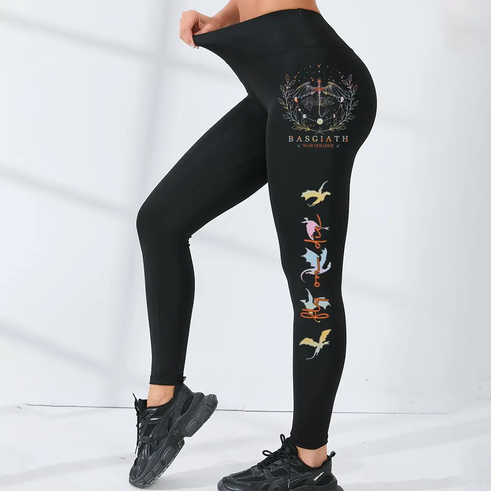 Fourth Wing Legging, Legging Basgiath War College , Dragon Rider Legging , Violet Sorrengail Legging , Fantasy Reader Legging , Xaden Riorson Legging , Riders Quadrant Legging